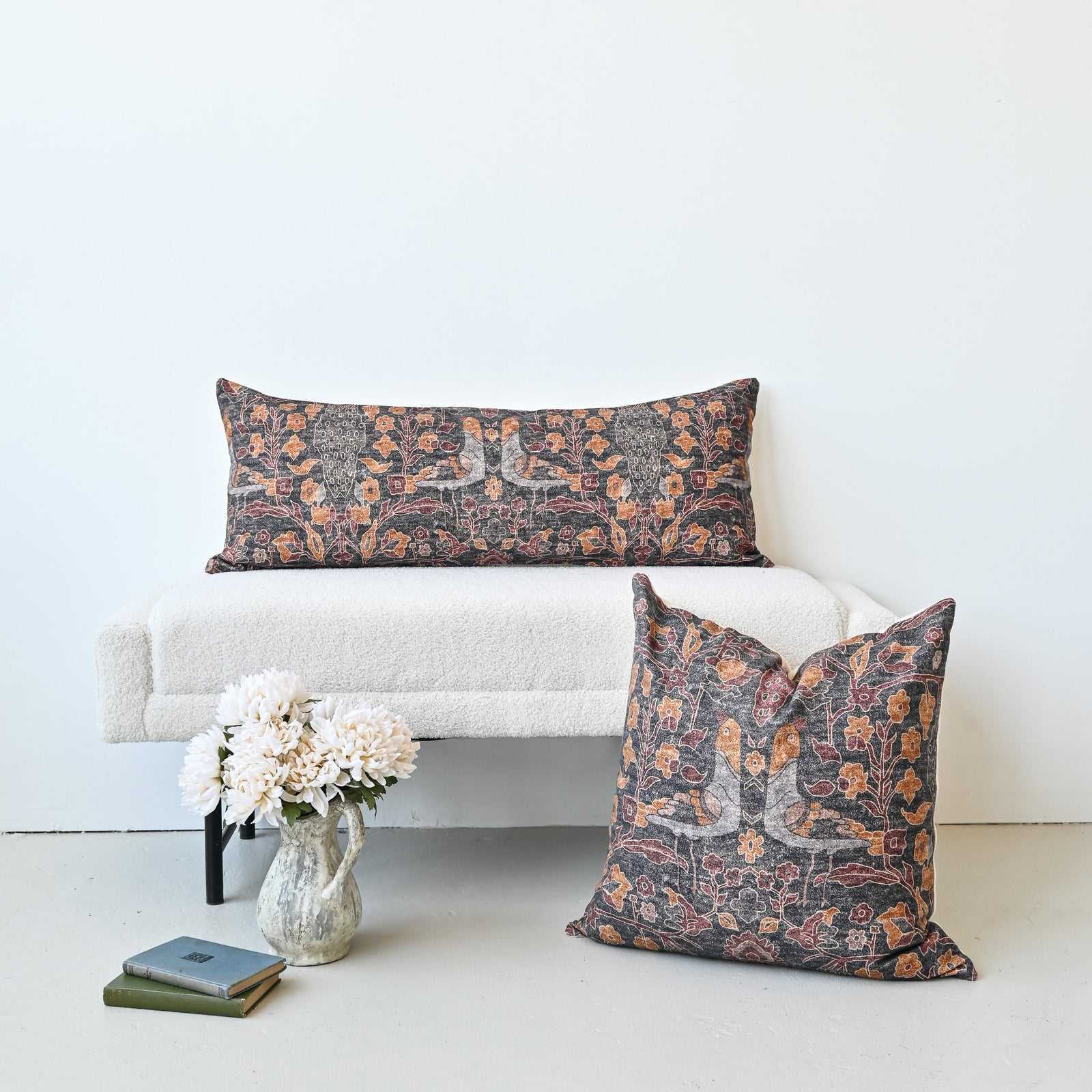 COTTON - BYRD CHARCOAL LUMBAR