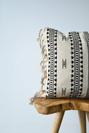 BHUJODI PILLOW COVER - CREAM