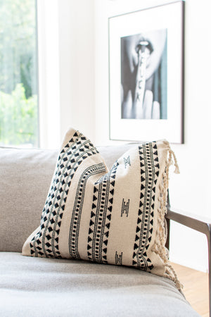 BHUJODI PILLOW COVER - CREAM