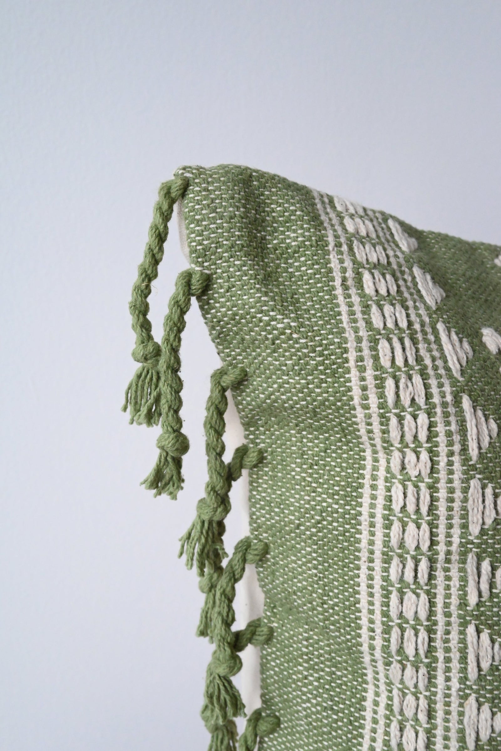 BHUJODI PILLOW COVER - GREEN