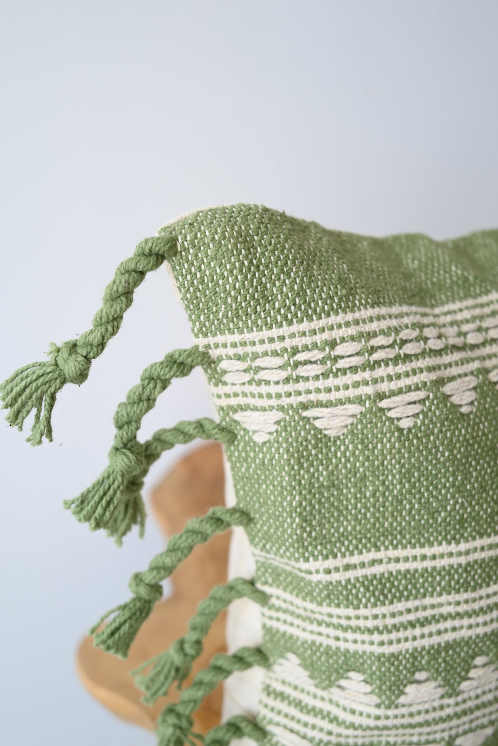 BHUJODI PILLOW COVER - GREEN