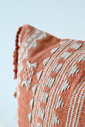 BHUJODI PILLOW COVER - ORANGE
