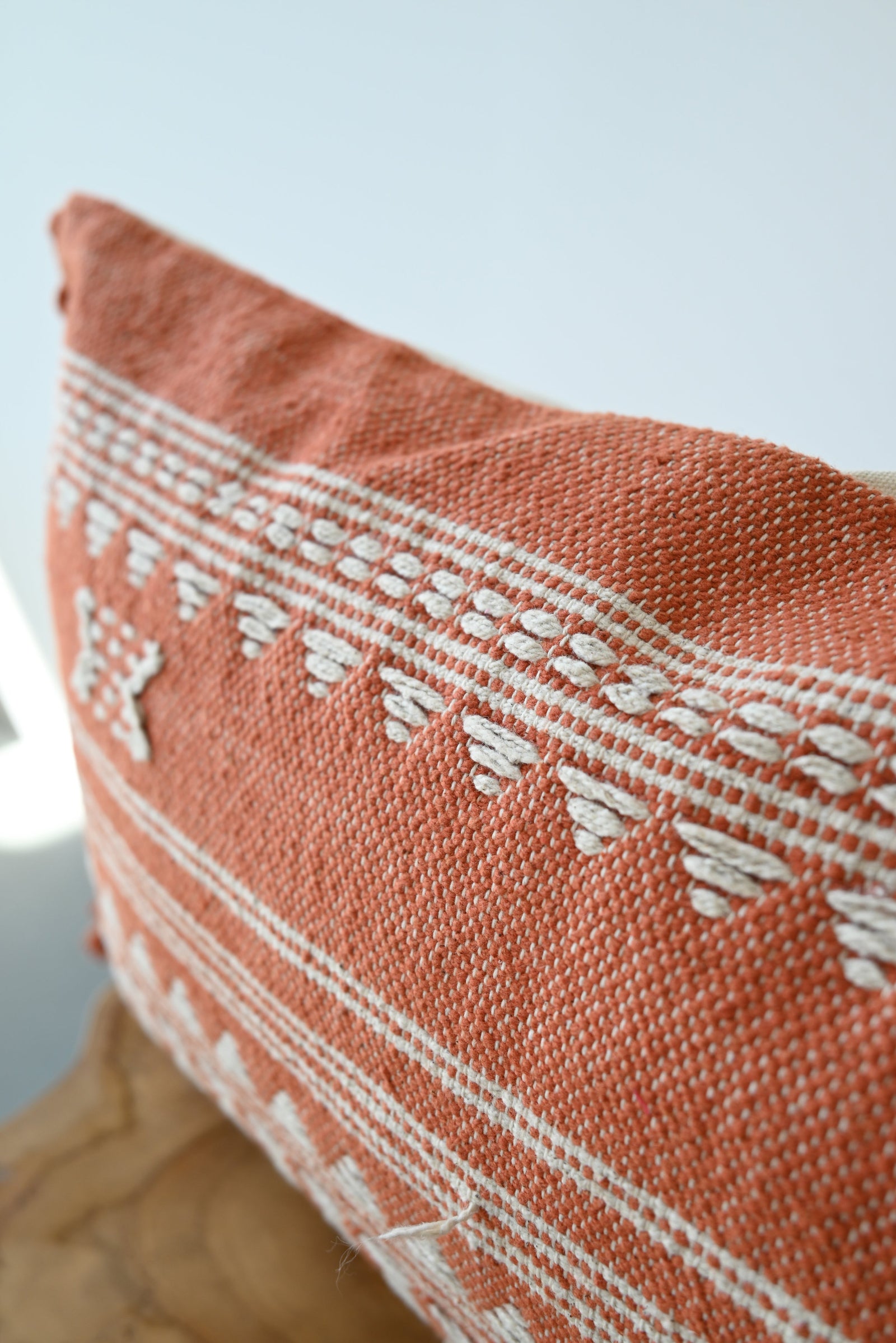 BHUJODI PILLOW COVER - ORANGE