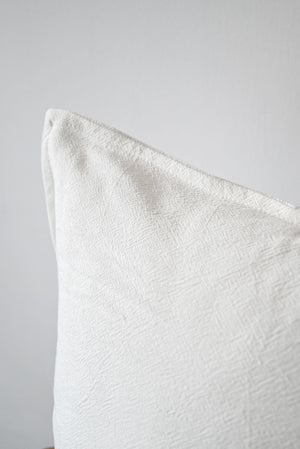 COTTON/ LINEN - WHITE