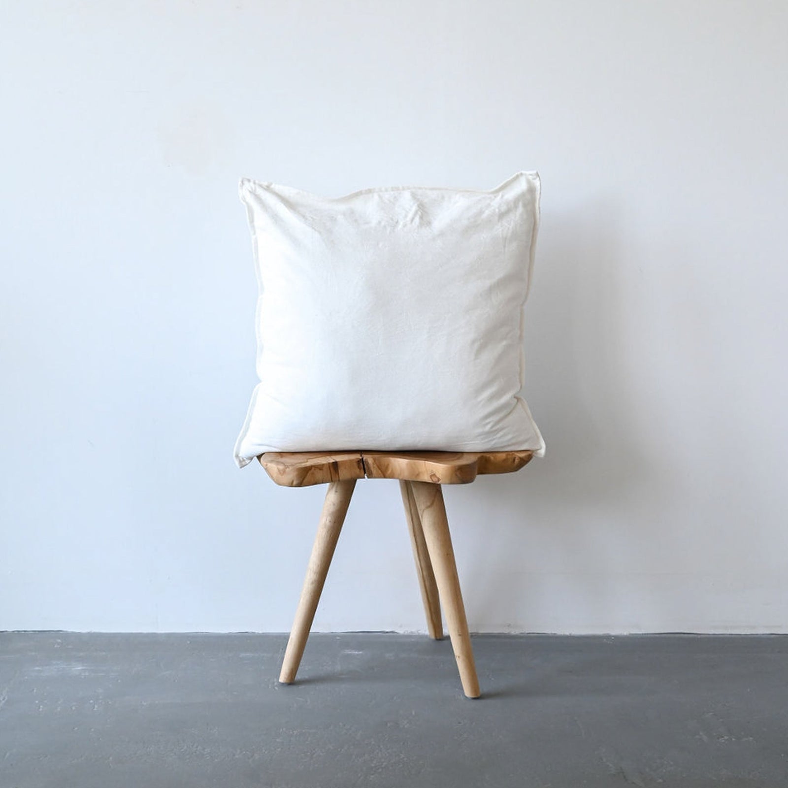 COTTON/ LINEN - WHITE