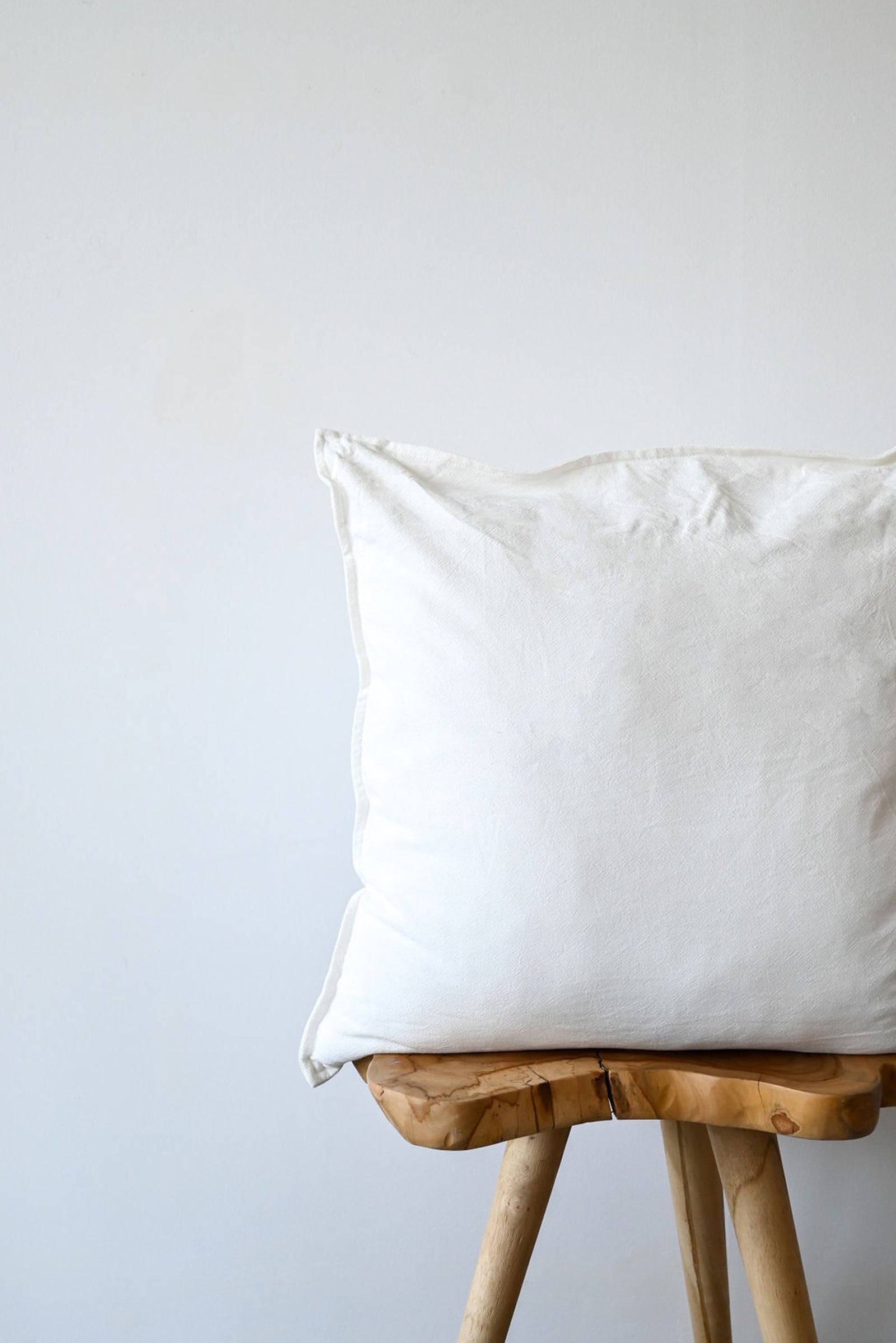 COTTON/ LINEN - WHITE