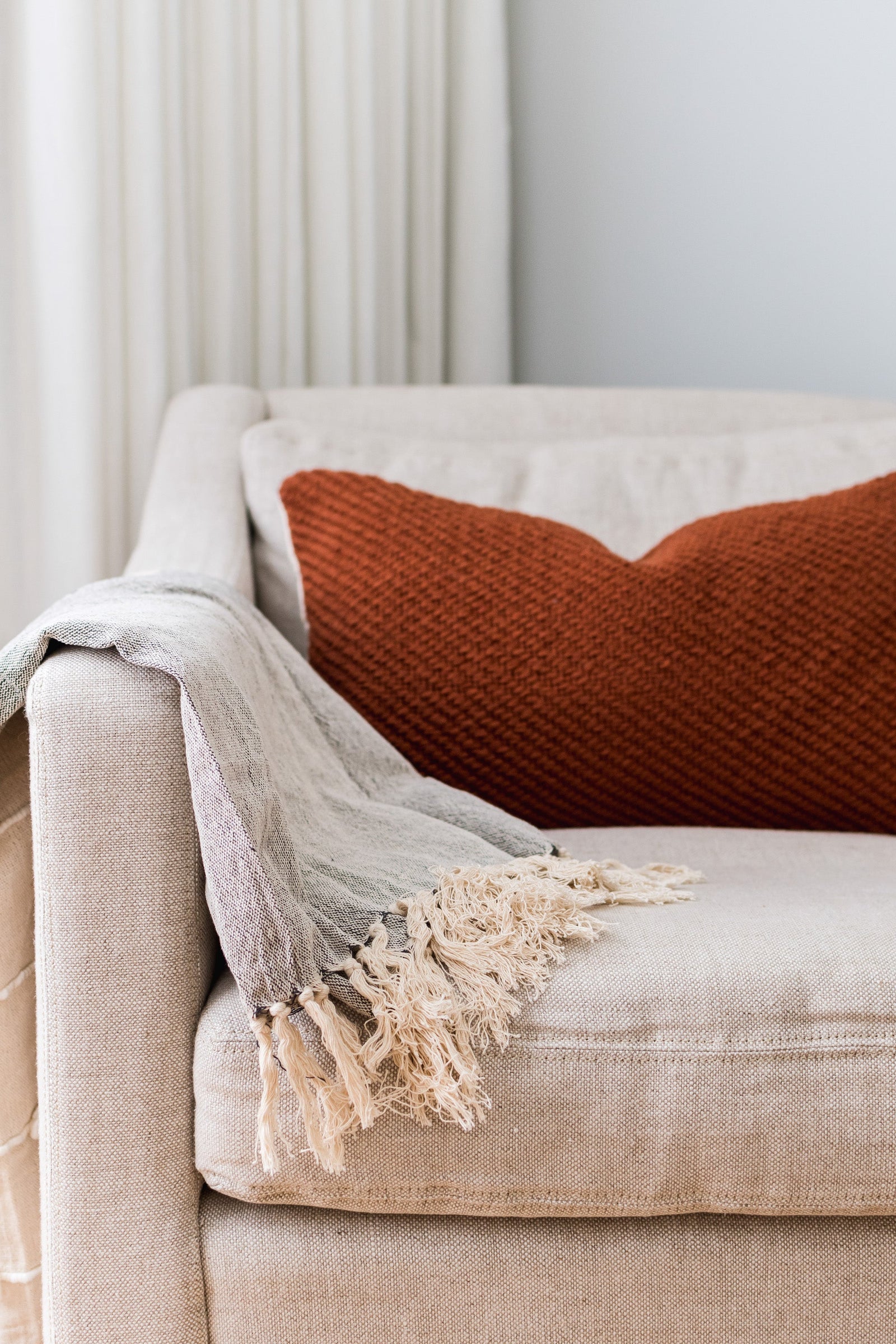 COTTON CANVAS - ALLEGRA RUST