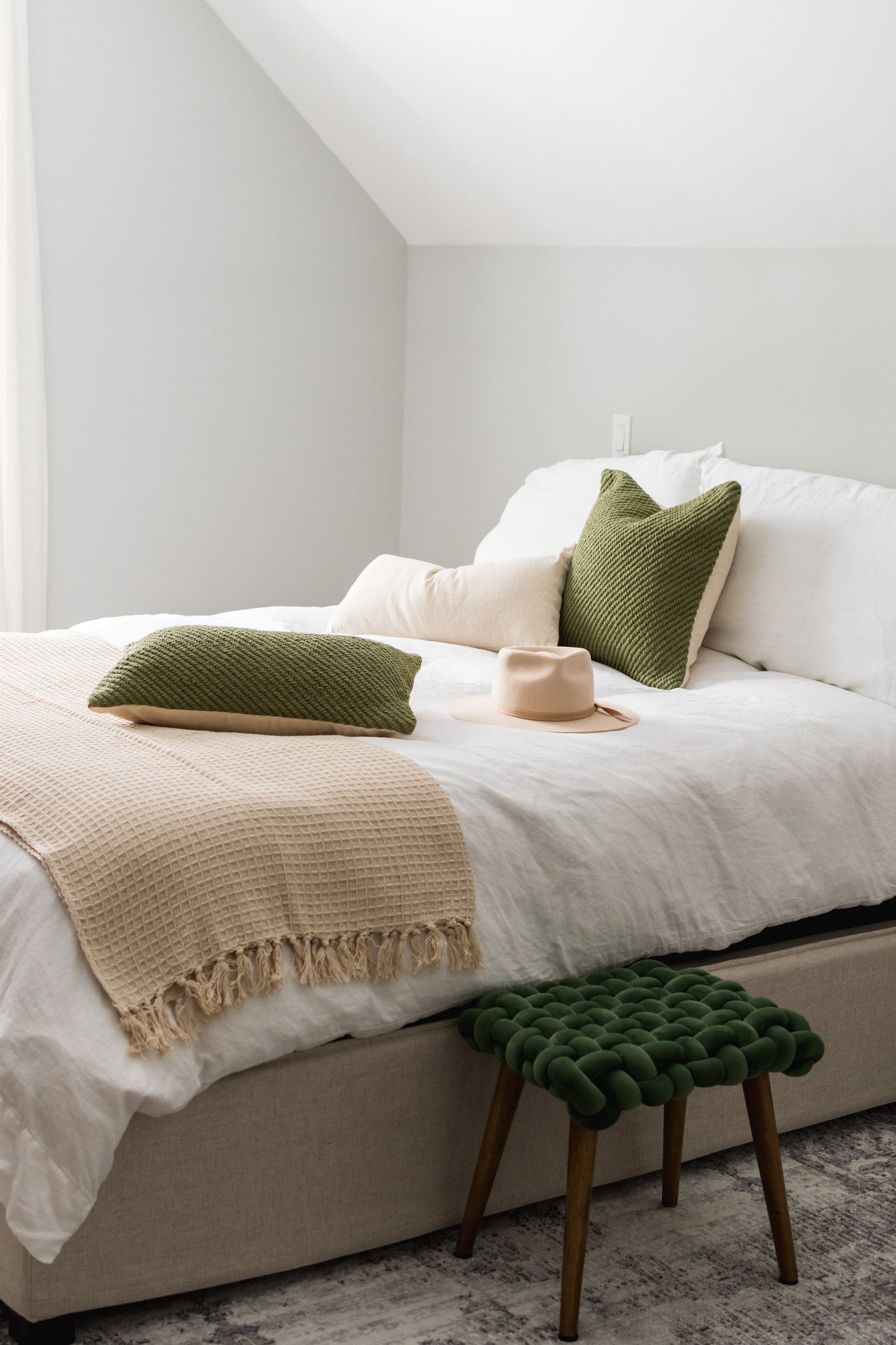 COTTON CANVAS - ALLEGRA GREEN