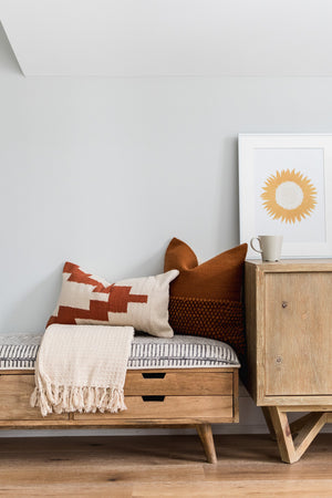 WOOL BLEND - QUINN RUST