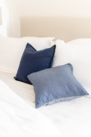 COTTON/ LINEN - NAVY
