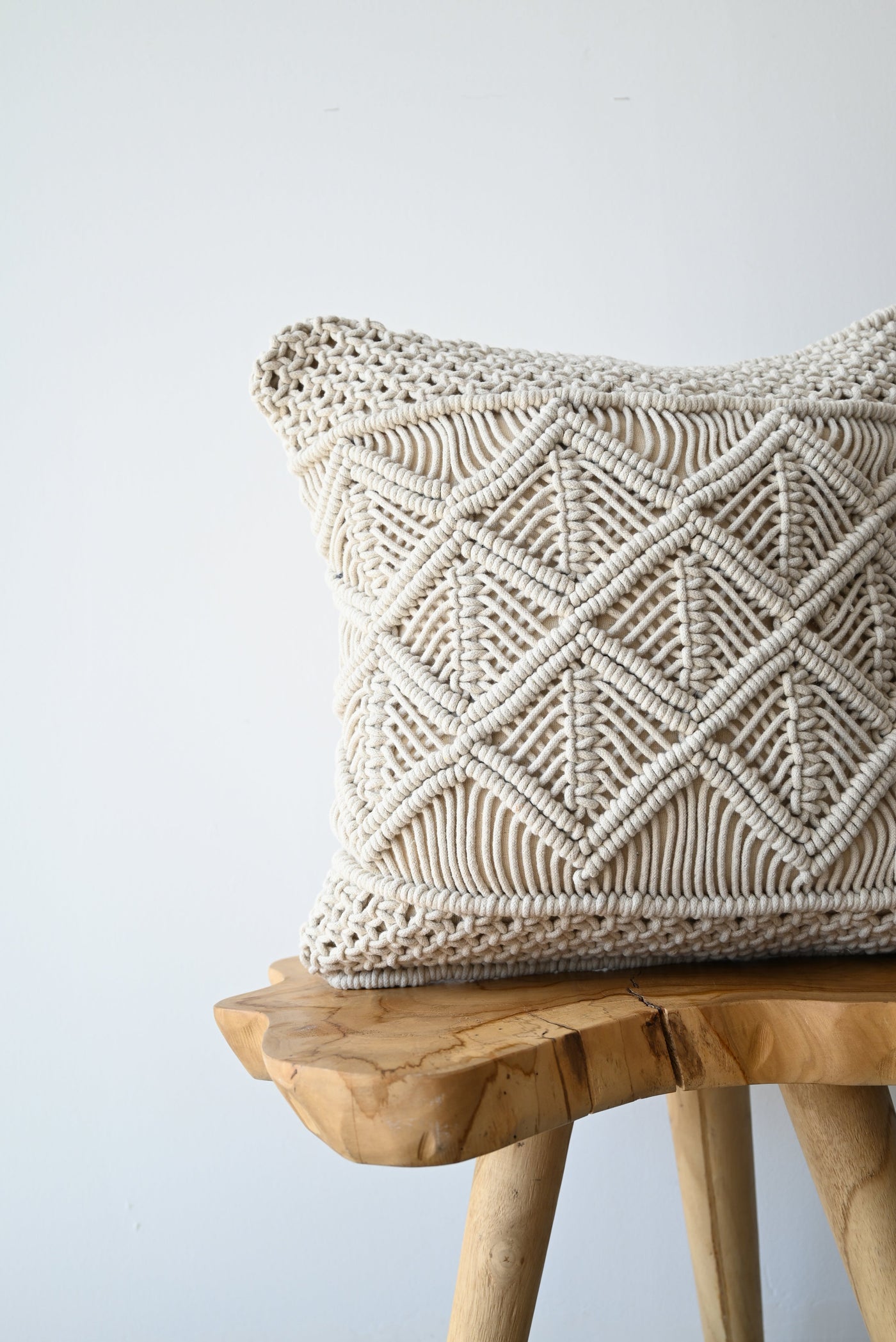 MACRAME - DIAMOND NATURAL