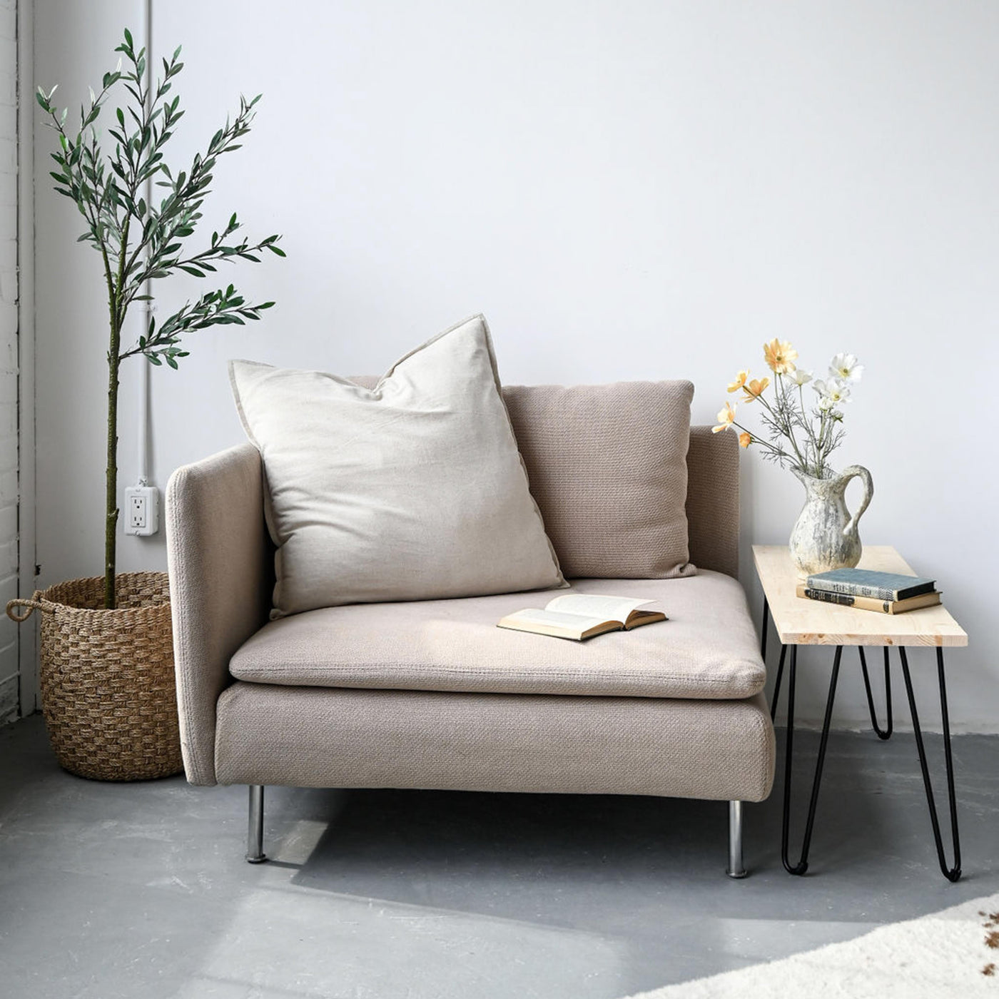 COTTON/ LINEN - NATURAL