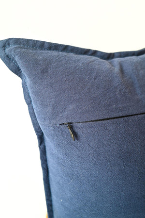 COTTON/ LINEN - NAVY