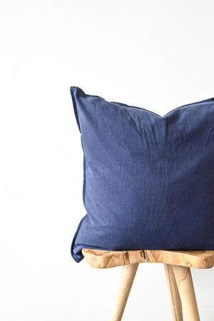 COTTON/ LINEN - NAVY