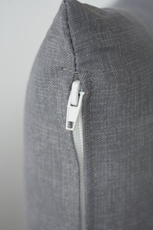 OUTDOOR PILLOW - GREY LUMBAR