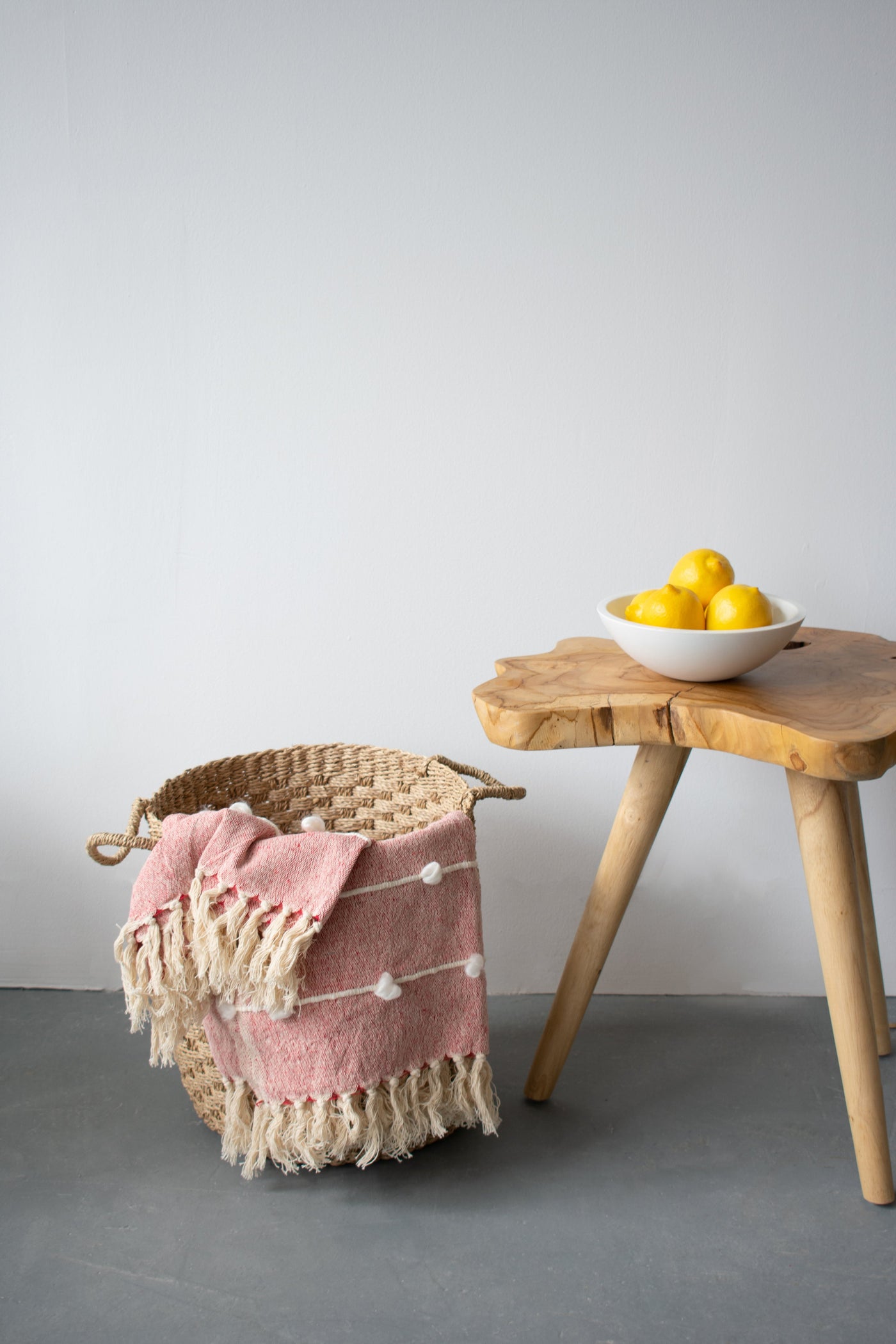 THROW BLANKET - ROSEWOOD