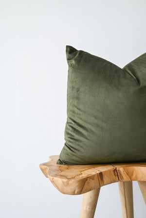 VELVET - OLIVE 18"