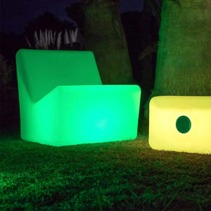 Tarida Indoor/Outdoor Chair with integrated LED lighting