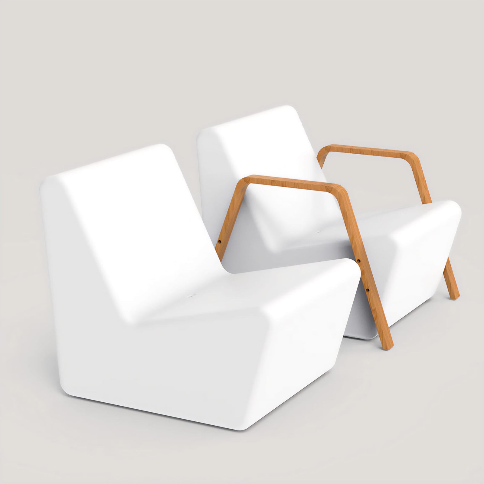 Tarida Indoor/Outdoor Chair with integrated LED lighting