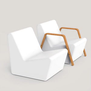 Tarida Indoor/Outdoor Chair with integrated LED lighting