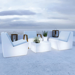 Tarida Indoor/Outdoor Chair with integrated LED lighting