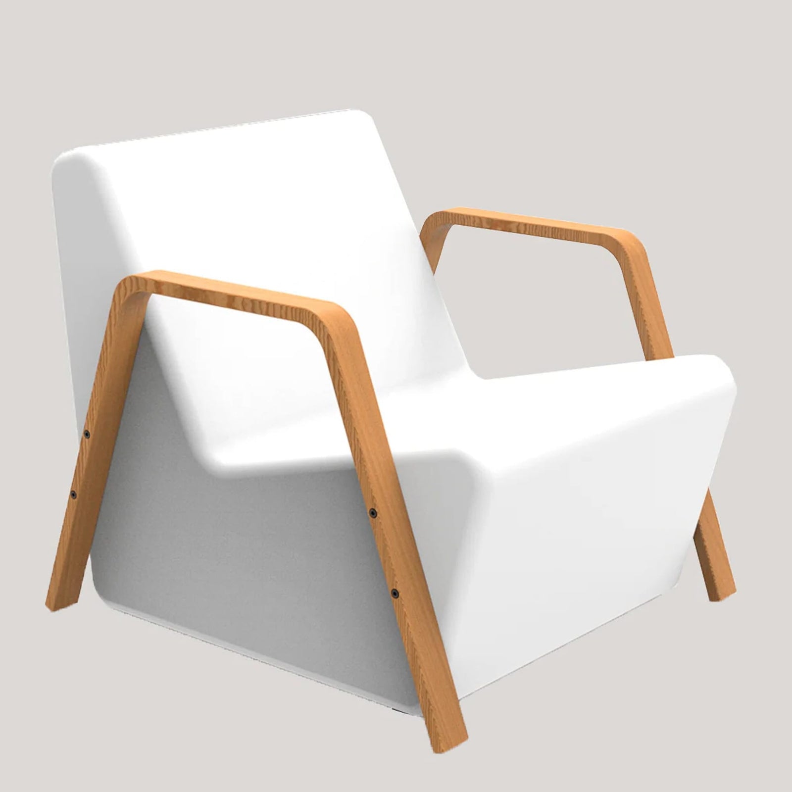 Tarida Indoor/Outdoor Chair with integrated LED lighting