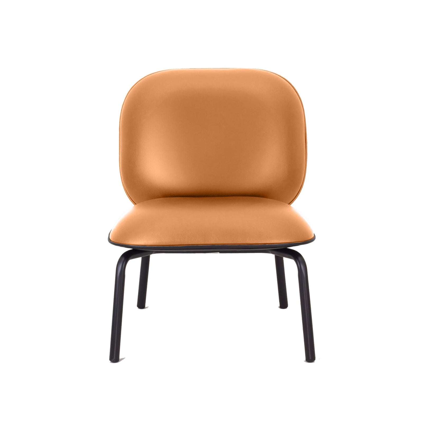 Tasca Lounge Chair & Ottoman Eco Leather Fabric - Indoor Use