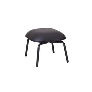 Tasca Lounge Chair & Ottoman Eco Leather Fabric - Indoor Use