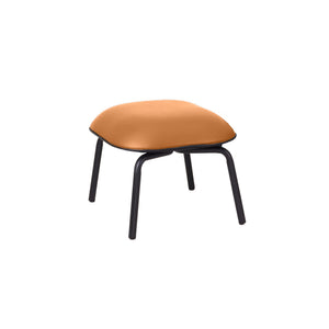 Tasca Lounge Chair & Ottoman Eco Leather Fabric - Indoor Use