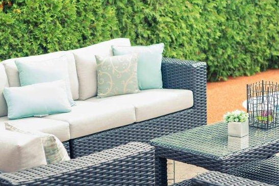 Trillium 6‑Seat Sectional with Sunbrella® Cushions