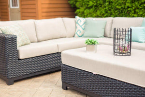 Trillium 6‑Seat Sectional with Sunbrella® Cushions