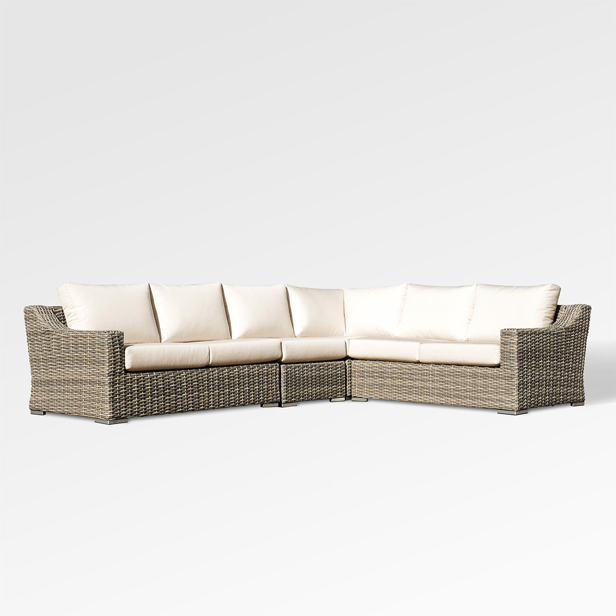 Tulip 6 Seat Sectional with Sunbrella® Cushions