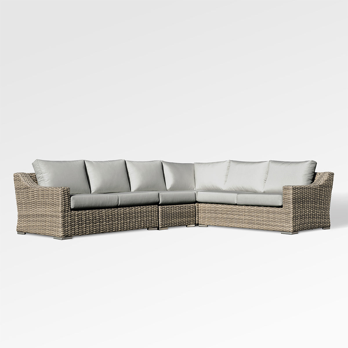 Tulip 6 Seat Sectional with Sunbrella® Cushions