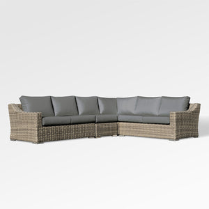 Tulip 6 Seat Sectional with Sunbrella® Cushions