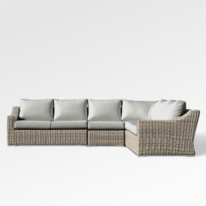 Tulip 6 Seat Sectional with Sunbrella® Cushions