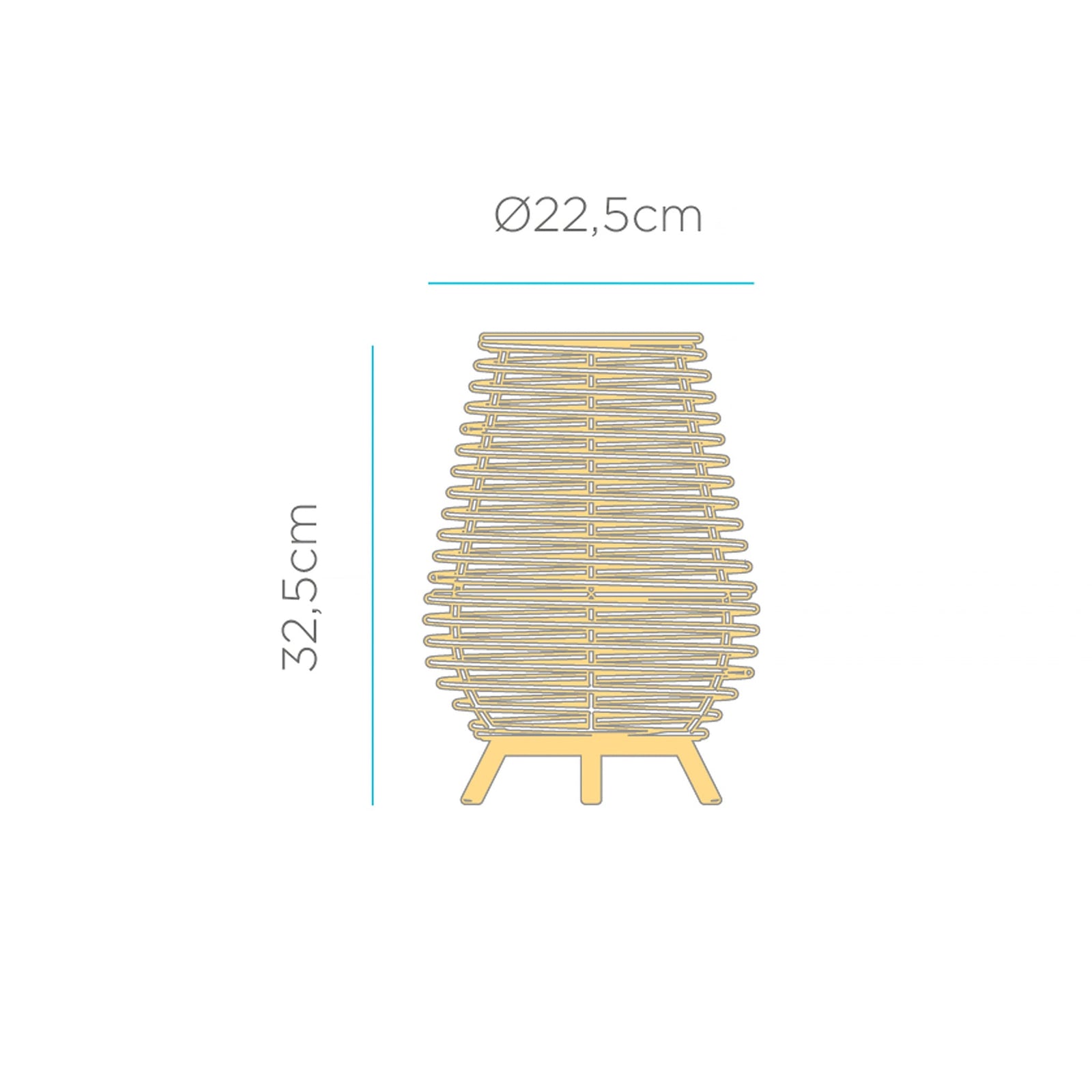 Bossa 30 Rechargeable Decorative Lamp
