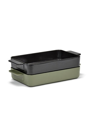 Surface Large Cast-Iron Oven Dish