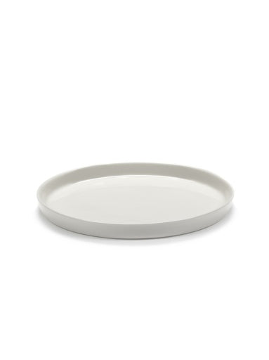 Cena Medium Porcelain High Plates - Set of 4