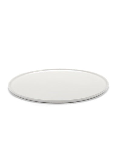 Cena Large Porcelain Low Plates - Set of 4