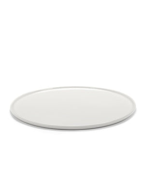 Cena Large Porcelain Low Plates - Set of 4
