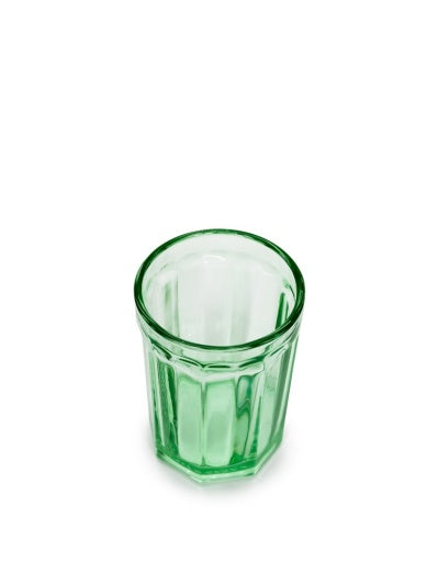 Fish & Fish Green Glasses - Set of 4