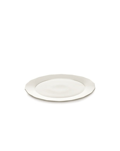 Sergio Herman White Silhoutte Dinner Plates - Set of 4