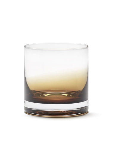 Zuma Amber Whisky Glasses - Set of 4