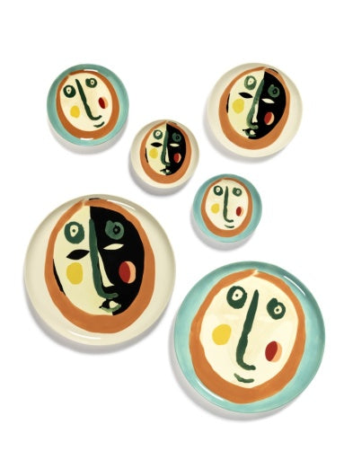 Ottolenghi Feast Face No2 XSmall Serving Plates - Set of 4