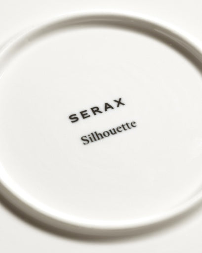 Sergio Herman White Silhoutte Breakfast  Plates - Set of 4