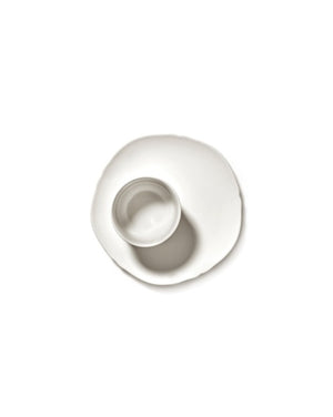 Sergio Herman White Silhoutte Dessert Plates - Set of 4