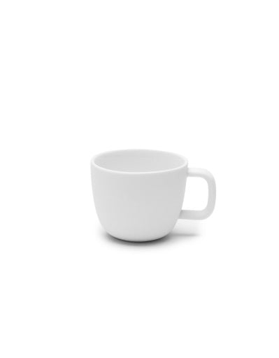 Passe-Partout Matte White Espresso Cups - Set of 4