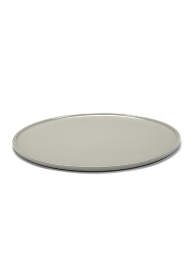 Cena Large Porcelain Low Plates - Set of 4