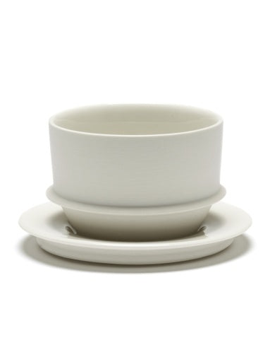 Dune Porcelain Coffee Cups - Set of 2