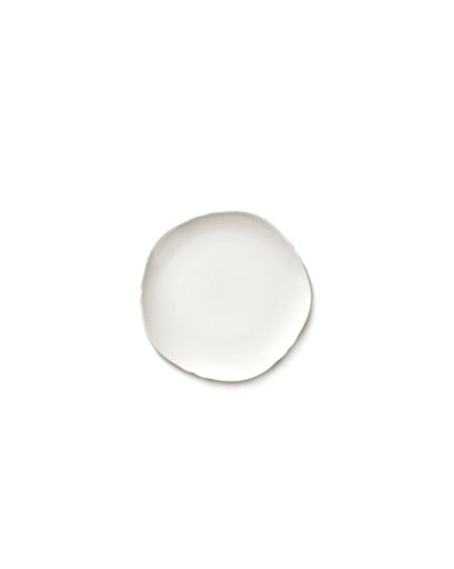 Sergio Herman White Silhoutte Dessert Plates - Set of 4